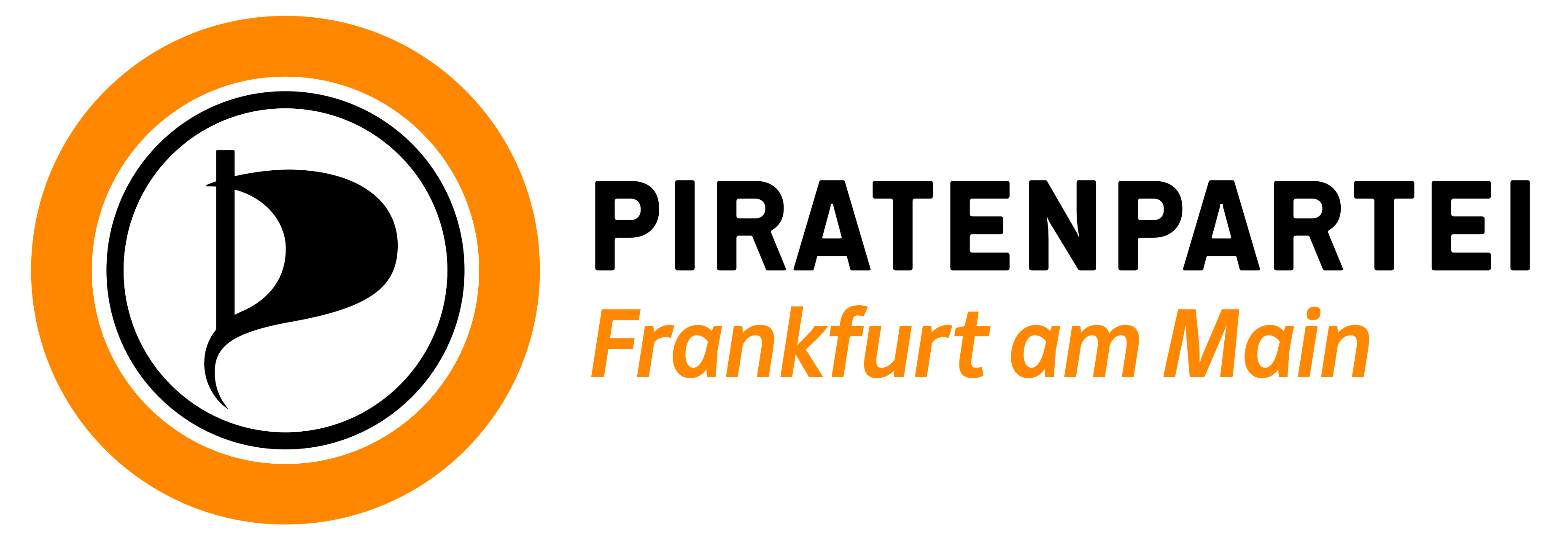 Logo Piratenpartei Frankfurt
